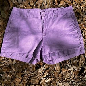 Gap Purple khakis/Size 8/Shorts